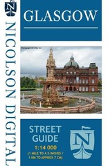 Nicolson Street Map Glasgow (Card Cover) (Map)