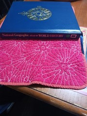 National Geographic Atlas Of World History HardCover Book 1997 Leather Deluxe Ed