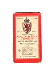 LOCH MAREE & ACHNASHEEN – Ordnance Survey One Inch Popular Edition