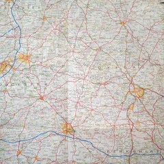Bartholomew GT Grand Touring Series Map 4. Midlands (1982).