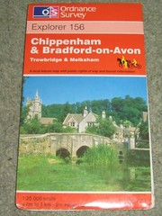 OS Ordnance Survey Explorer 1:25,000 sheet 156 Chippenham & Bradford/Avon – 1999