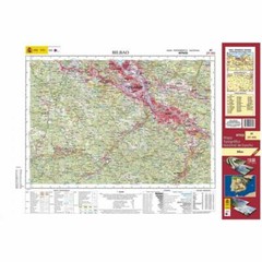 Spain map 0061: Bilbao (21-05) hiking walking topographic 1:50K