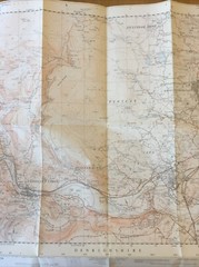 1966 Ordnance Survey 2.5 Inch Map Sheet SJ 24 Llangollen (incl Rhosllanerchrugog