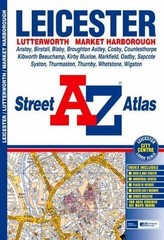 A-Z Leicester Street Atlas by Geographers’ A-Z Map Company Paperback Book The