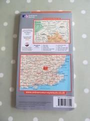 OS EXPLORER MAP 182 ST ALBANS & HATFIELD ORDNANCE SURVEY MAP 1 : 25000