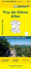 Puy-de-Dome Allier – Michelin Local Map 326 Map by Michelin (Sheet map, folded)