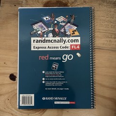 Rand McNally 2003 Midsize Road Atlas US Canada Mexico City Guide 75 Destinations