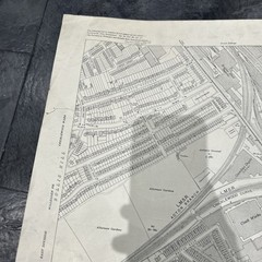 Ordinance Survey 25 Inch To The Mile Large Scale Map 1938. Cricklewood. London
