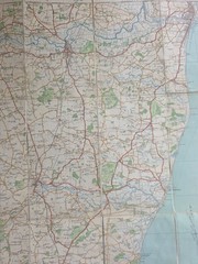 Ordnance Survey Lowestoft Waveney Valley 1921 Sheet 77 Map