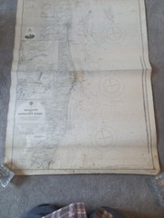 GREAT YARMOUTH & LOWESTOFT ANTIQUE MAP PRINTED 1928
