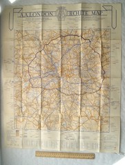 Vintage: AA London West End & Route Maps