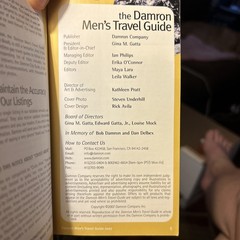 “Damron Men’s Travel Guide 2007: The Little Black Book of Gay Travel” Paperback