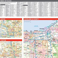 Rand McNally Easy to Read: Ohio State Map