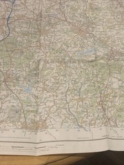 Ordnance Survey Landranger 187 Dorking Reigate Crawley Map 1985 OS 1:50,000