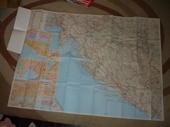 Croatia Road Map with City Maps