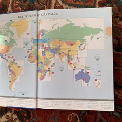 The Royal Geographical Society Essential World Atlas Philip’s COFFEE TABLE BOOK
