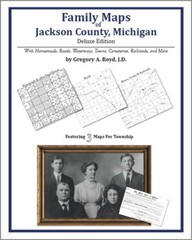 Family Maps Jackson County Michigan Genealogy MI Plat