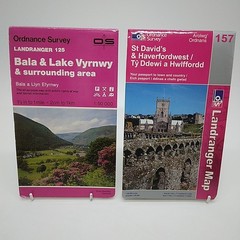 Wales – Touring Driving Maps – Bundle X 12 Ordnance Survey Landranger ETC Maps