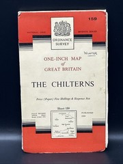 Vintage Ordnance Survey One Inch The Chilterns 1959 Map On Paper Seventh Series