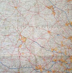 Bartholomew GT Grand Touring Series Map 4. Midlands (1982).