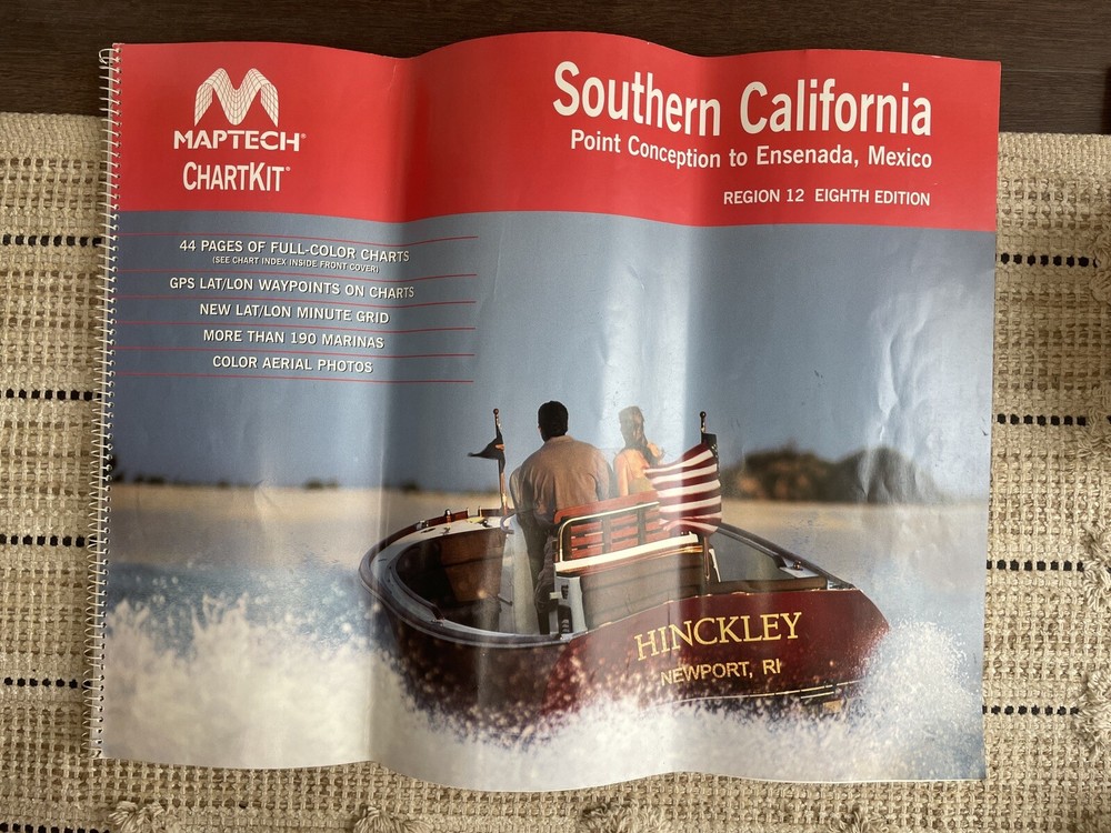 Southern California Region 12 8th Edition Pt Deception To Ensenada 44 Charts