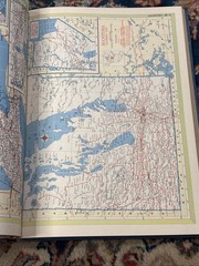 Vintage Hammond Atlas of the World 1951 Tons Of Maps HC USA Table Book Colored