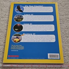 National Geographic Kids United States Atlas Paperback Scholastic 176pg English