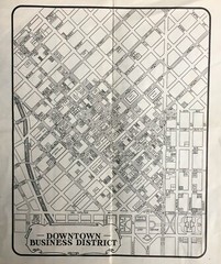 Denver street map – 1952