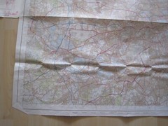 Ordnance survey map Landranger series West London sheet 176 scale 1:50 000