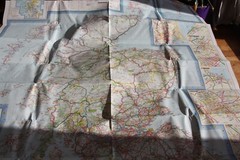OS Tour Map SCOTLAND – Ordnance Survey – Campervan Trip Plan 1:500 000 Scale