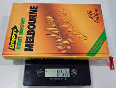 Gregory’s Melbourne Street Directory 1986 Golden Jubilee 16th Edition Hardcover