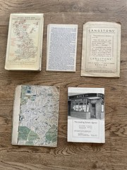 Vintage Maps Bundle OS Okehampton Nat Geo 1948 Brixham Weymouth