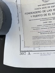Spanish nautical sheet Map Scale 1:10000 Medes Islands L’Estartit Catalonia