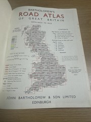 Vintage 1985 Cased Road Atlas of Great Britain – Roadmaster by John Bartholomew