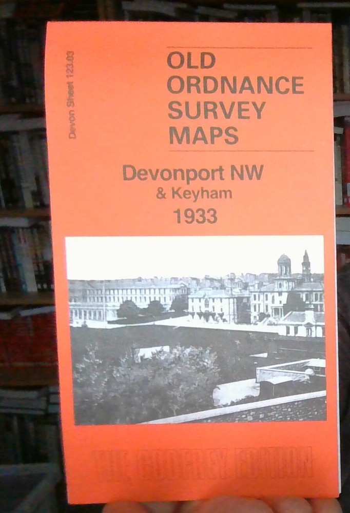 MAP OF Devonport (NW) & Keyham 1933 Devon Sheet 123.03 NEW 9781787218291