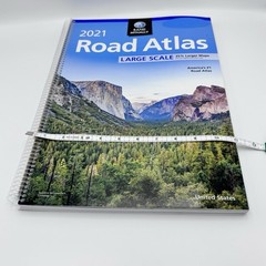 Spiral Bound Rand McNally 2021 Large Scale Road Atlas [Rand McNally Road Atlas]