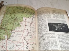Burrow’s RAC County Map & Gazetteer no 13. Yorkshire. Fourth Edition