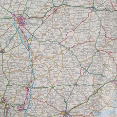 AA 5-Mile Motorists’ Map Series 2. South East & East Midlands (2nd Edition 1981)