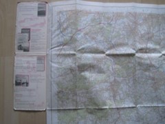 Ordnance survey Landranger 187 map Dorking, Reigate & Crawley area 1:50 000