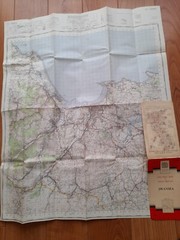 1960’s ORDNANCE ONE-INCH MAP OF GREAT BRITAIN SWANSEA No 153