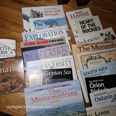 Vintage Lot of 56 National Geographic Maps Historical & Regional