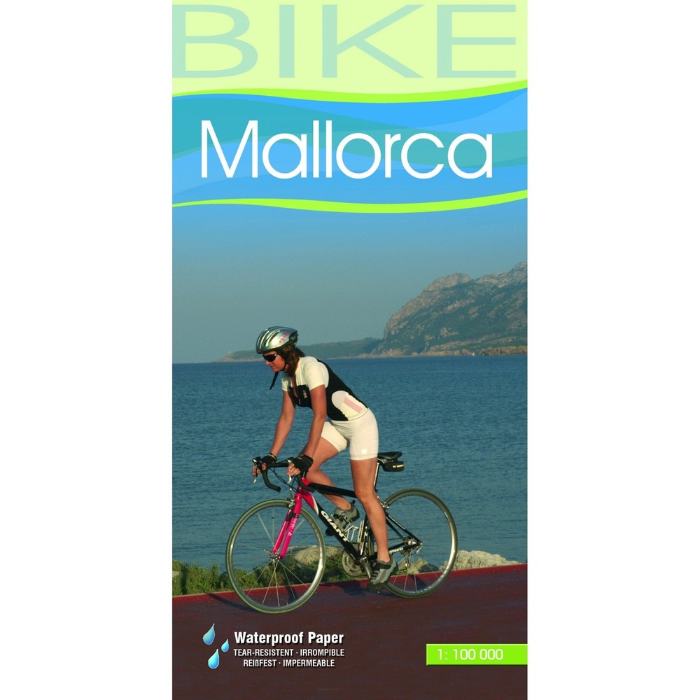 Spain Mallorca Bike Map – Port del Comte. Cycle & tourist map 1:100K cycling