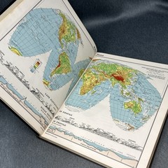 VTG Goodes School Atlas Revised Enlarged Rand McNally Hardback Map Book Post WW2