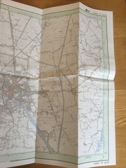 1983 Ordnance Survey Pathfinder Map 816 TF 24/34 Boston And Swineshead