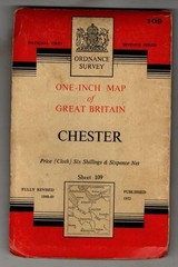 National Grid Seventh Series Sheet 109 Chester : Ordnance Survey
