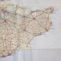 AA 5-Mile Motorists’ Map Series 2. South East & East Midlands (2nd Edition 1981)