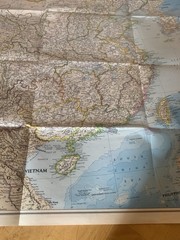 National Geographic The Peoples Of China Map Magazine 1980