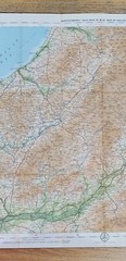 BARTHOLOMEW’S NEW REDUCED SURVEY SHEET 22 CARMARTHEN 2 MILES TO AN INCH