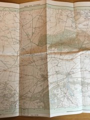 1987 Ordnance Survey Pathfinder Map 1240 ST 83/93 Mere And Chilmark (inc Hindon