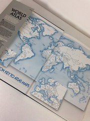Hammond Citation World Atlas 1992 Hardcover Homeschool Atlas Maps Geography